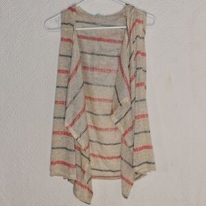 53. Maurices Knitted Cardigan Hooded Sleeveless Top